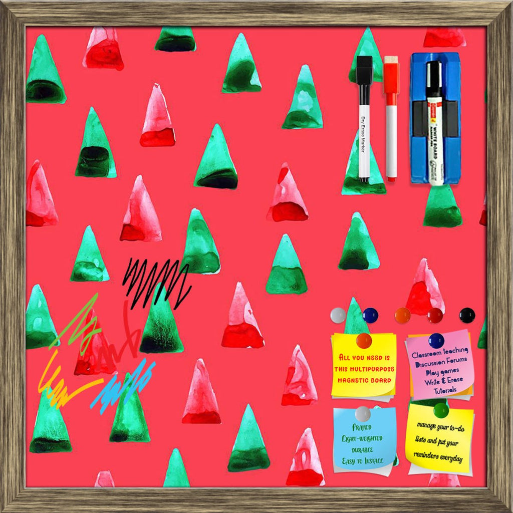 Watercolor Triangles Pattern Framed Magnetic Dry Erase Board | Combo with Magnet Buttons & Markers-Magnetic Boards Framed-MGB_FR-IC 5007949 IC 5007949, Abstract Expressionism, Abstracts, Art and Paintings, Cities, City Views, Digital, Digital Art, Drawing, Eygptian, Fashion, Geometric, Geometric Abstraction, Graphic, Grid Art, Hipster, Illustrations, Paintings, Patterns, Retro, Semi Abstract, Signs, Signs and Symbols, Space, Triangles, Watercolour, watercolor, pattern, framed, magnetic, dry, erase, board, p